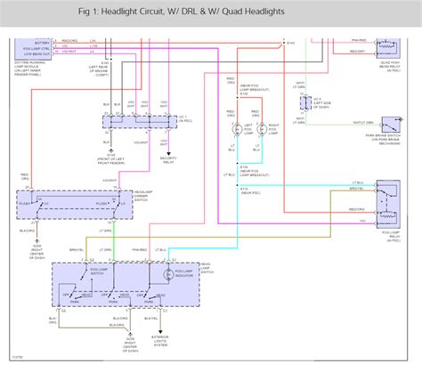dodge ram  headlight wiring diagram