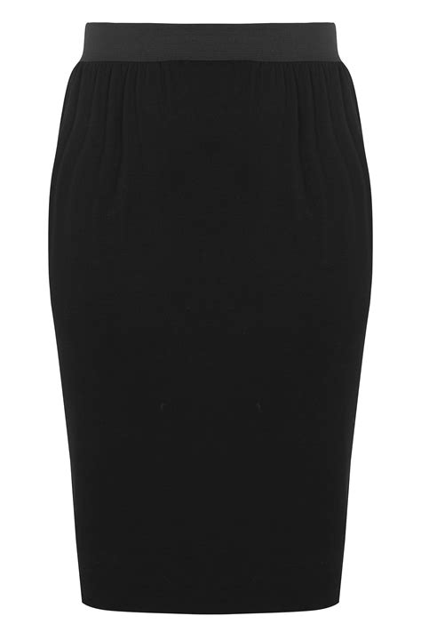 black pencil skirt  size