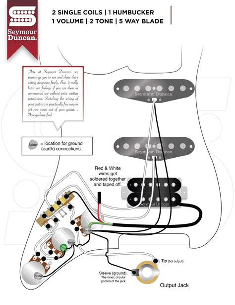 fender stratocaster circuit diagram