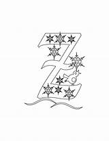 Christmas Alphabet Coloring Pages sketch template