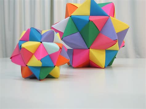 origami modular modular origami  behance