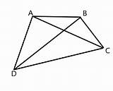 Quadrilateral Diagonals Sides sketch template