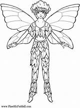 Coloring Elf Fairy Pages Pheemcfaddell Fairies Flicker Large sketch template