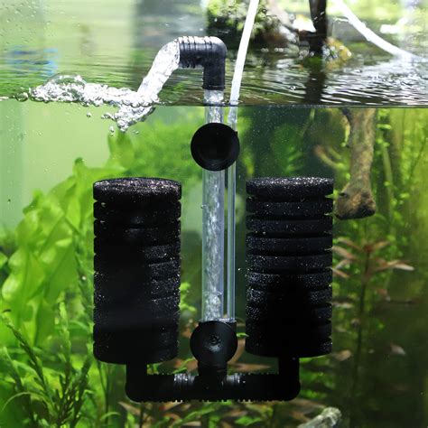 aquarium filter fish tank air pump skimmer biochemical sponge filter