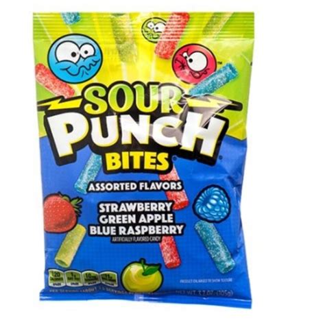 Sour Punch Bites Assorted Flavors 3 7 Oz Bag Shopee Philippines