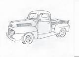 Drawing 1949 Sketches Drawings 1948 Pickups Enthusiasts Ranger Ausmalbilder Favecars Trucksdriversnetwork sketch template