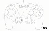 Gamecube Controller sketch template
