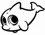 Coloring Cute Pages Animal Baby Dolphin Animals Shark Drawings Cartoon Kids Zoo Sheets Printable Simple Draw Really Printing Adults Rocks sketch template