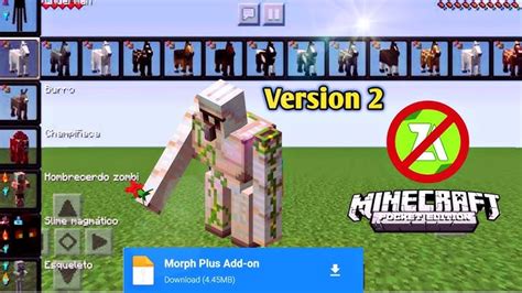morph mod minecraft pe mediafire last update download game hacks