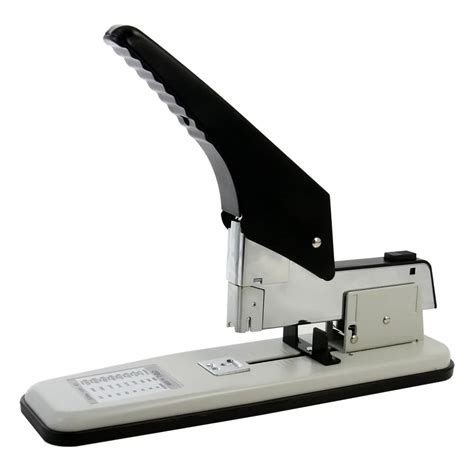pcs deli big stapler  large heavy thick lengthened stapler  page labor office stationery