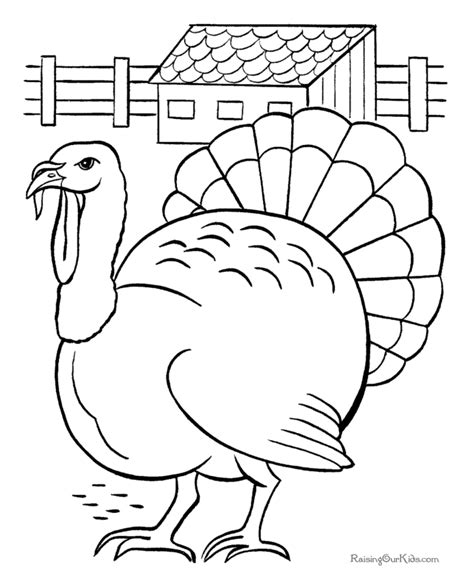 coloring page  farm pictures