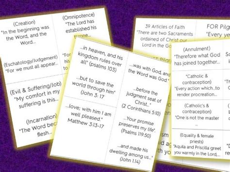 gcse christianity quotes  flash cards teaching resources