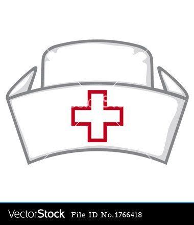 printable nurse hat template   template  printable nurses cap