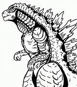 Godzilla Ausmalbilder Ausmalbild Monster Coloring4free Mandala Muto Coloriage Kategorien Coloring sketch template