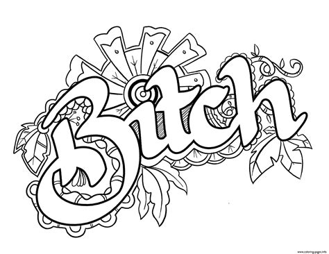 swear coloring pages coloring home