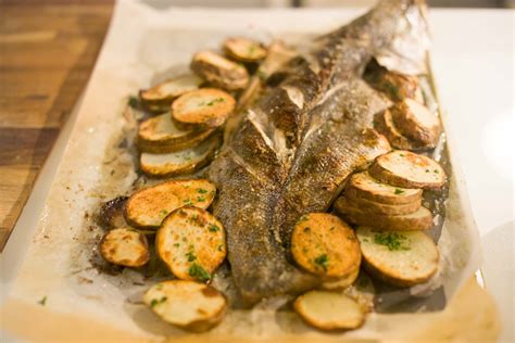 Grilled Sea Bass With Potato What I Eat