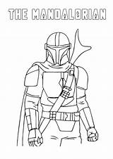 Mandalorian Coloring Kids Pages Tsgos Apps Choose Board sketch template