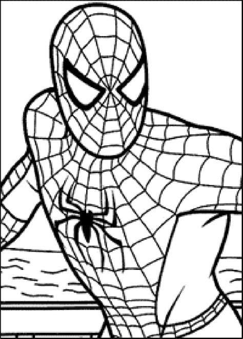 coloring spiderman pages coloring print  pages spider man party