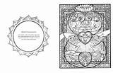 Geometry Sacred Coloring Book sketch template