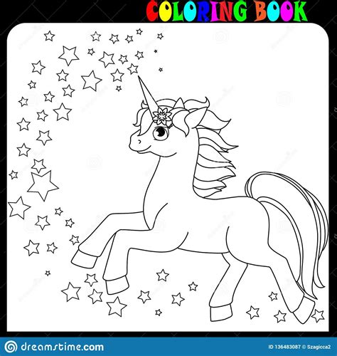 illustration  unicorn  horn coloring book  kids  older