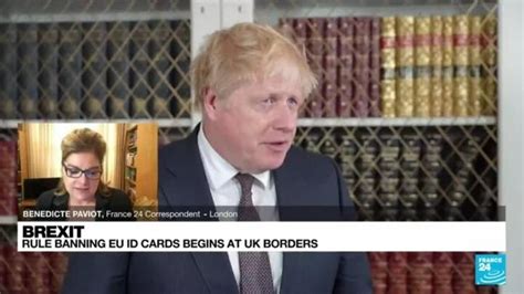 post brexit rule banning eu id cards begins  uk borders france