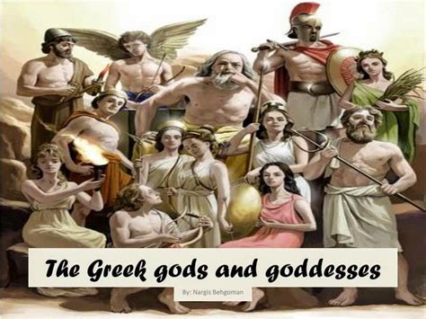 greek god  goddesses history
