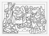Balaam Coloring Donkey His Pages Bible Colouring Kids sketch template