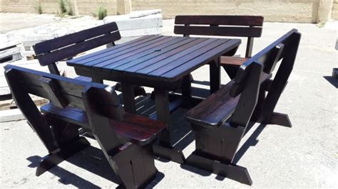 restaurant furniture outdoor benches patio commercial