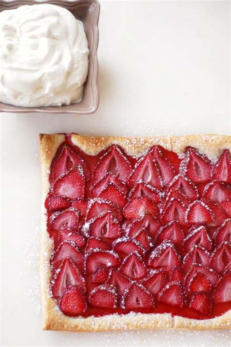 strawberry puff pastry tart recipes using puff pastry popsugar food photo 25