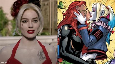margot robbie wants poison ivy and harley quinn together in a dc movie