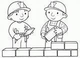 Builder Bob Coloring Pages Printable sketch template