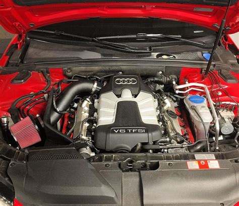 roc euro intake system audi b8 b8 5 s4 and s5 3 0t honeycomb