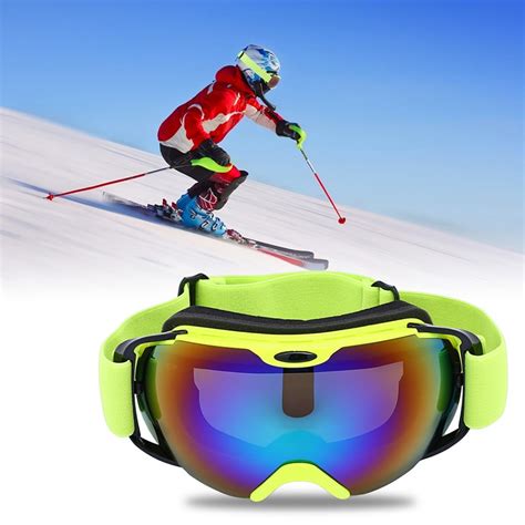 Ski Glasses 2018 Winter Ski Goggles Double Layers Uv400 Anti Fog Big