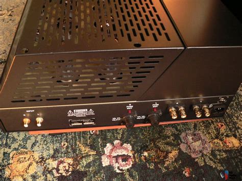 conrad johnson premier  stereo tube amplifier photo   audio mart