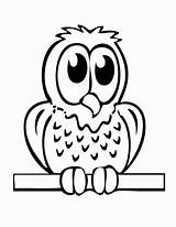 Coloring Owl Pages Snowy Library Clipart Drawings Easy Kids Baby sketch template