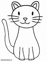 Gato Gatos Gatito sketch template