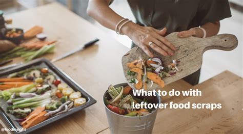 ways   leftover food scraps  decrease household food waste