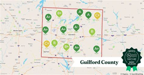 guilford county zip codes    public schools niche