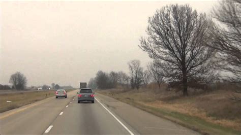 illinois interstate  east mile marker    youtube