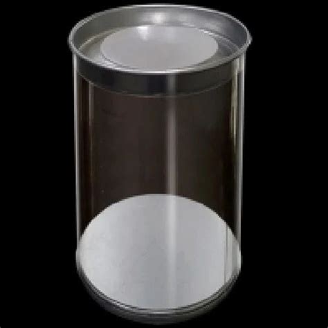 plain transparent pvc cylinder container  packaging capacity
