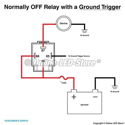 Horn Relay Diagram 4 Pin Download Led Store Wire