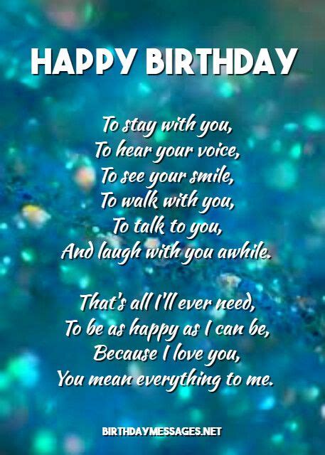 Romantic Birthday Poems Romantic Birthday Messages Birthday Poems