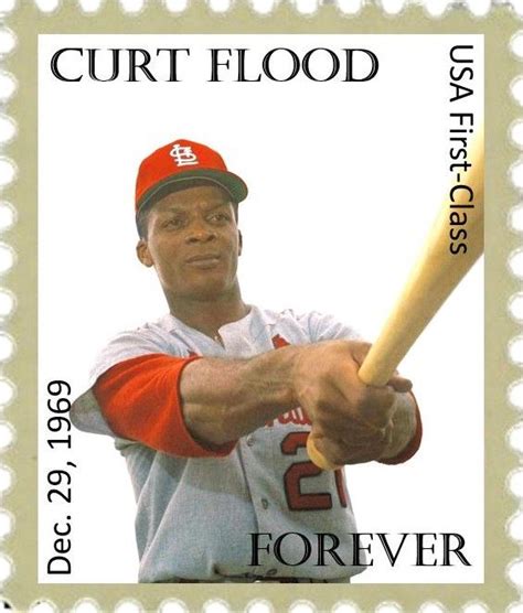 dec   curt flood sues baseball custom cards baseball history baseball