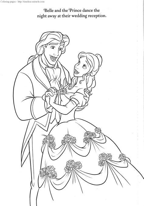 disney wedding coloring pages timeless miraclecom