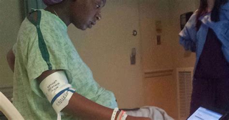 Pregnant Mom Finishes Exam Giving Birth During Labor