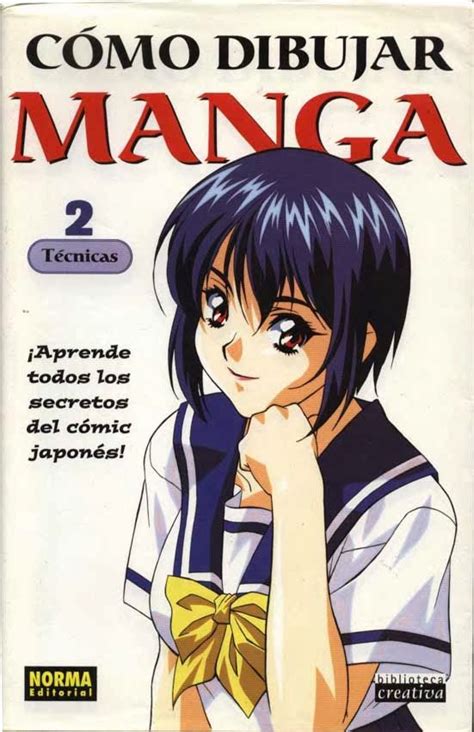libro  como dibujar manga volumen  tecnicas mega anime manga