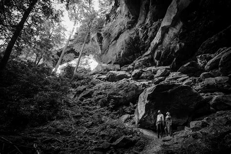 Red River Gorge Grays Arch Engagement Session — Seriously Sabrina