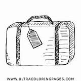 Baggage sketch template