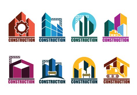 construction company logo vector   construction logo