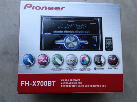 pioneer fh xbt  dash double din car stereo receiver  bluetooth fhxbt ebay